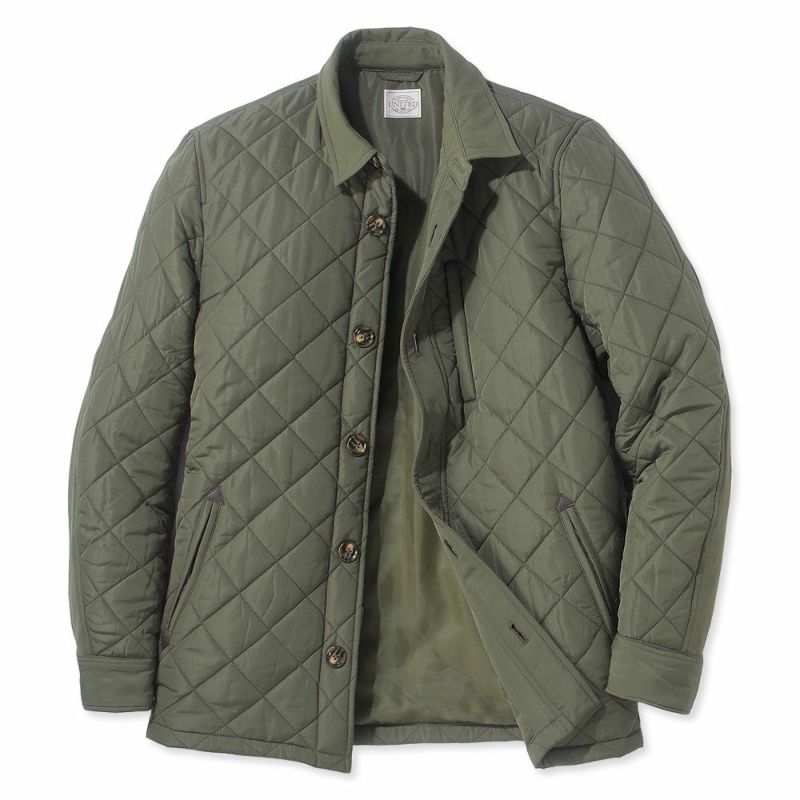 メンズ/中綿キルティングジャケット | 大人ファッションラボ by UNITED